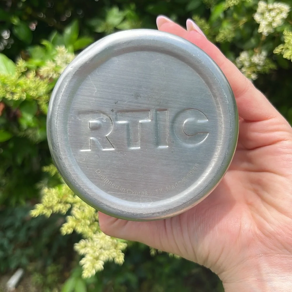 RTIC 10oz Lowball Tumbler Coffee Travel Mug Cup Silver